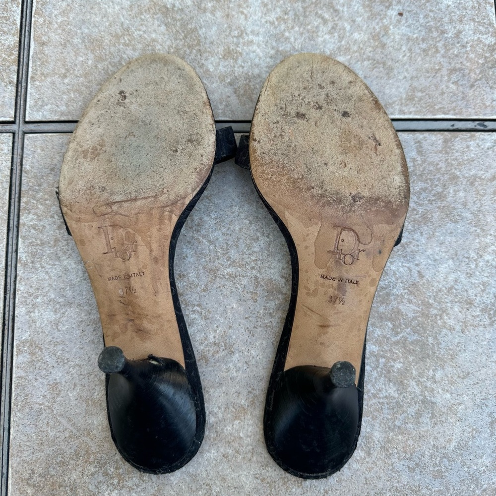 Vintage Dior Lock & Key Heels - Picture 14 of 16